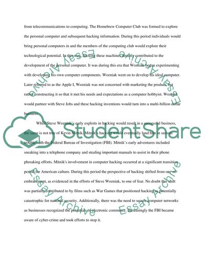 The Secret History of Hacking