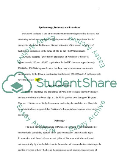 Parkinsonism and other Extrapyramidal Diseases