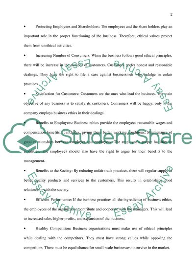 Developing Ethics at Workplace