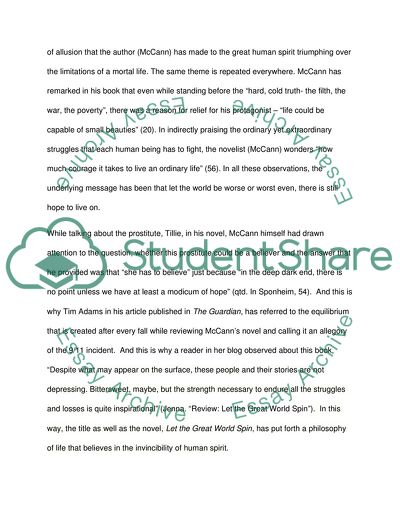 Let the Great World Spin