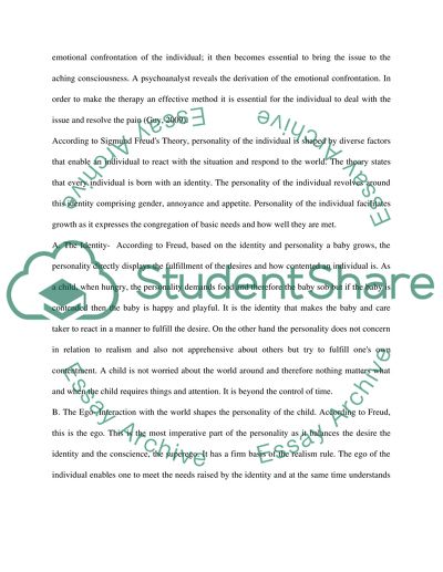 Abnormal Psychology - Psychoanalytic Model and Behavioural Model