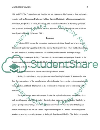 Sydney as an Efficient Department of Health