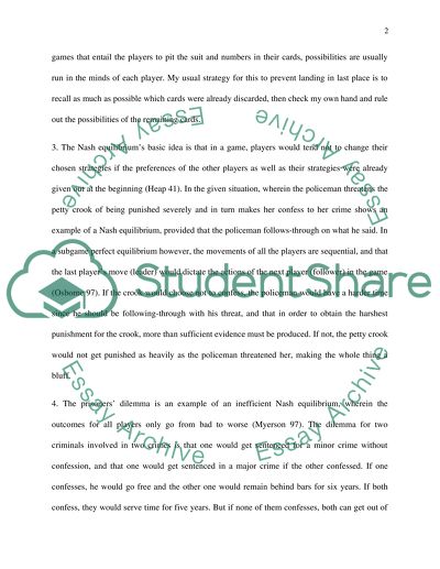 Questions 1-5 Games People Play