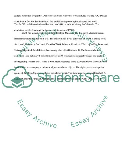 Exhibitions of Kiki Smith in Brooklyn Museum