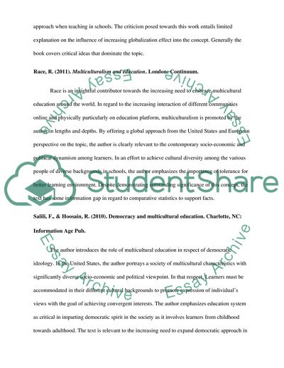 Multicultural Education