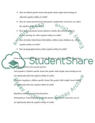 Quantitative Data Analysis