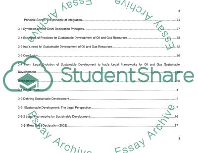 Gauging Sustainable Development and Applicable Legal Frameworks