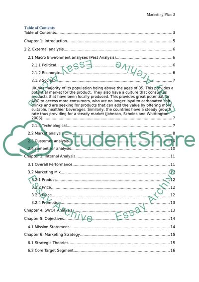 The Atlantic Quench Cranberries Marketing Plan