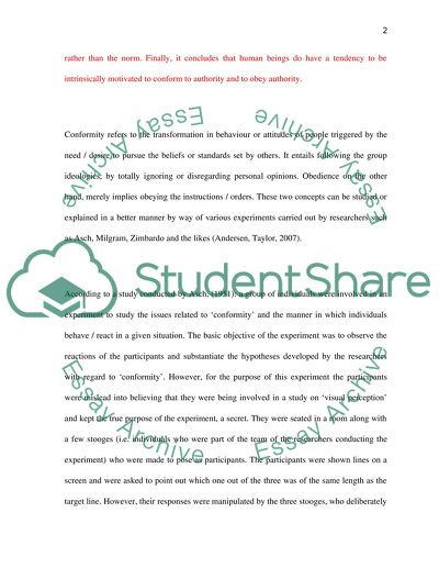 The Field of Social Psychology