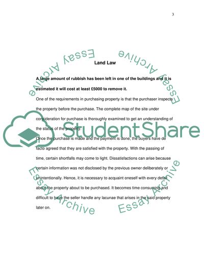 Land Law Contentious Situations