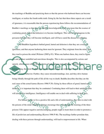 How the Unenlightened Combats Greed