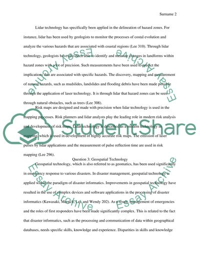 Geospatial Technology