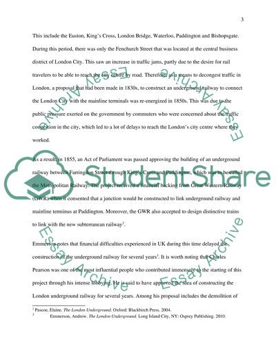 Analysis of London Underground