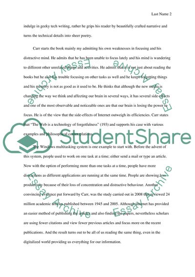 What the Internet Is Doing to Our Brains