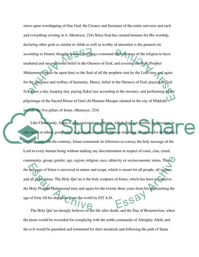 Two Religion Traditions in the Modern World