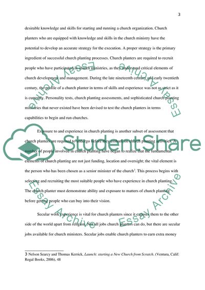 Planting Missional Churches Critique