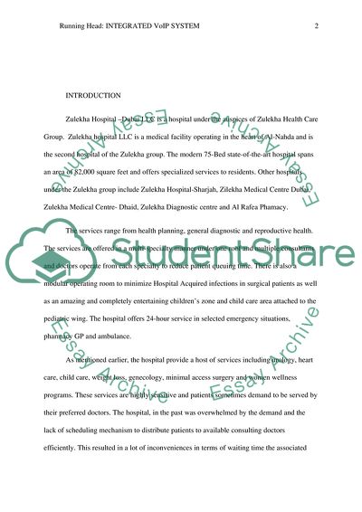 IT Problems Faced by Zulekha in Delivering Services to Its Patients