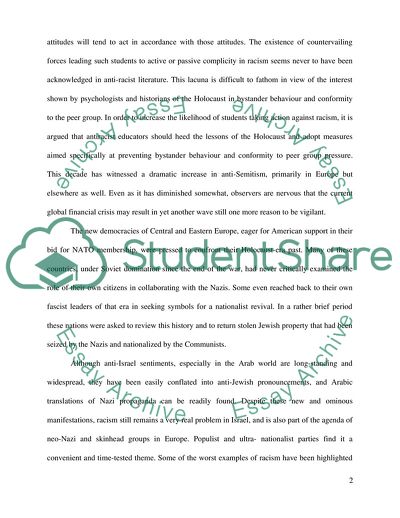 The Need for Anti Fascist Education in Israel Now