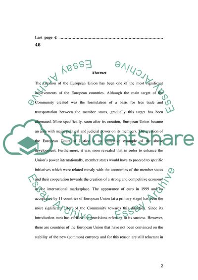 Should the UK join the Euro currency