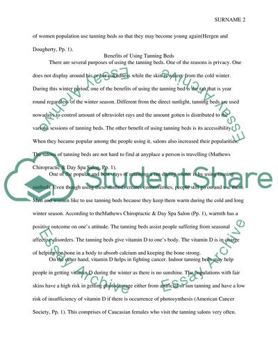 Benefits of Using Tanning Beds