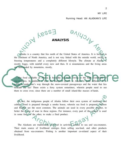 Talking About Life in Alaska