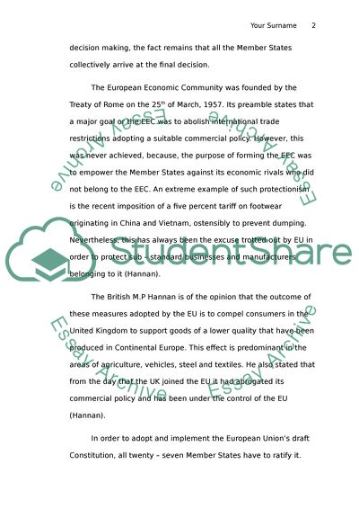 European Business Environment