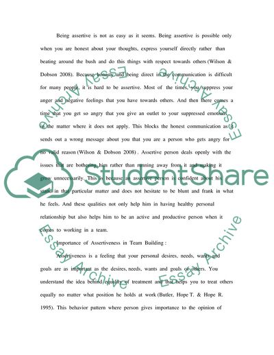 Importance of assertiveness pdf picture