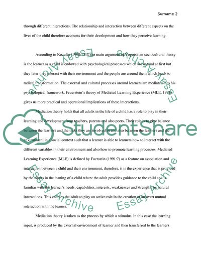 Mediation of Teachers in English Teaching