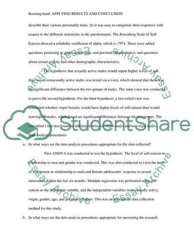 Conclusion of the Research Process to Problems in Health Care