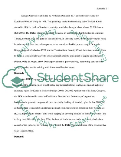 Kurdistan Workers Party Paper