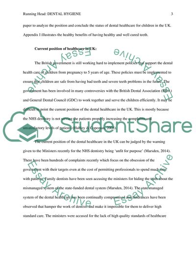 Dental Hygiene in Children