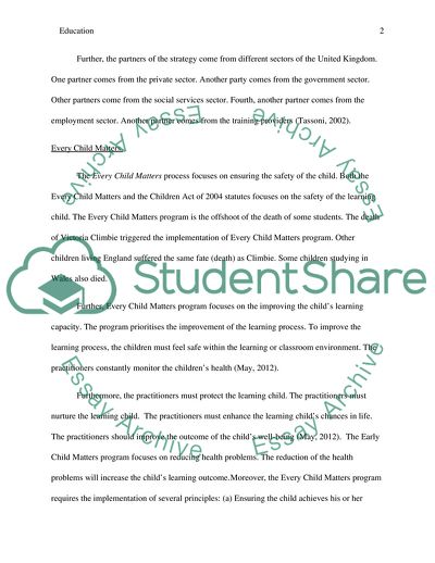 Understanding Early Years Policy