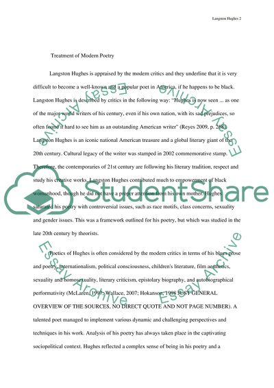 The Works Of Langston Hughes