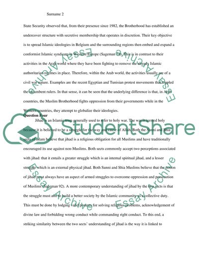 Islamic Culture and Politics