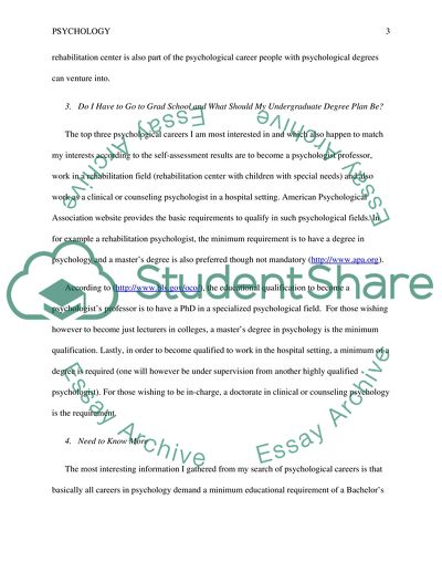 What Can I do with a Psychology Degree