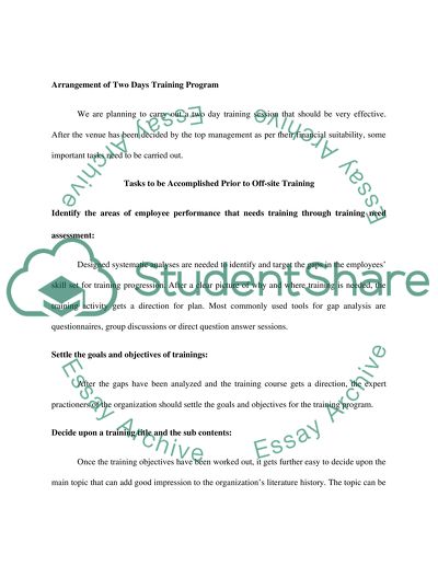 The Project Task List: Benefits of Quality Training