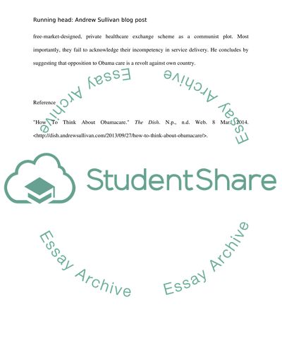 How to Think about Obamacare