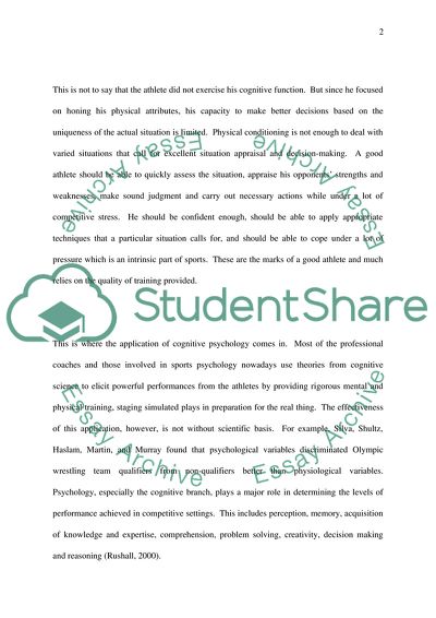 The Psychology of Performance in Sports