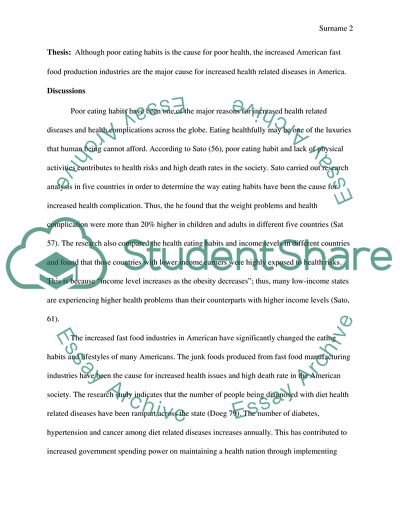 Is American Food That Bad for Health