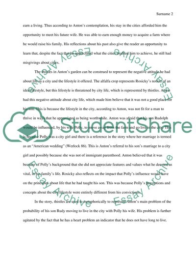 Neighbor Rosicky by Willa Cather