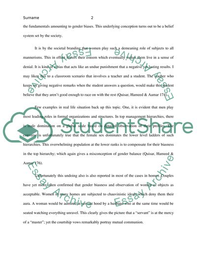 Women Treated as Objects