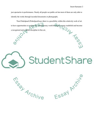 Finkelpearl social art