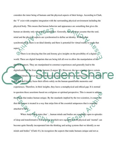 The Notion of Virtual Reality