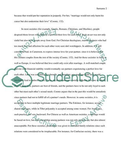 The Radical Idea of Marrying for Love