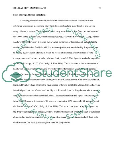 Drug Addict in the family and treatment