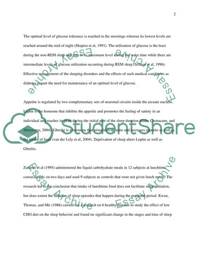 What You Eat Can Affect Your Sleep