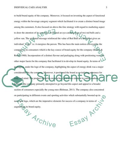 Red Bulls Sources of Brand Equity