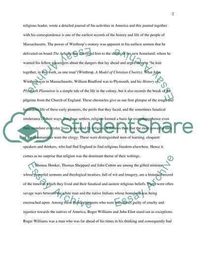 History of American Literature