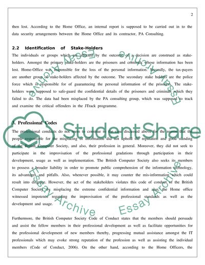 The Misplacing of Confidential Information