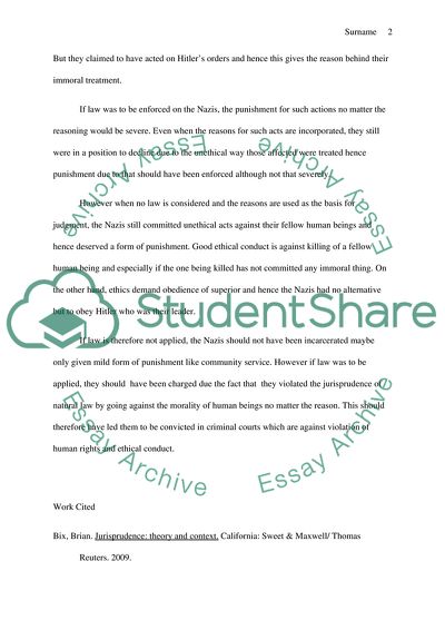 Applications Of The Law In The Legal Systems